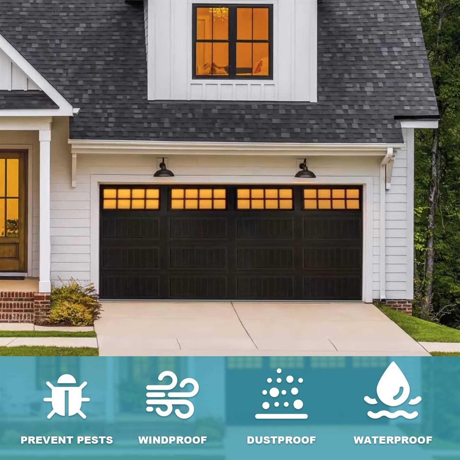 Earthtec Garage Door Weather Seal Bottom Seal Bead Type - Inhomebuy