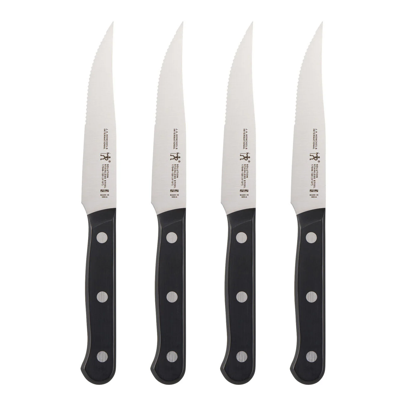 Henckels 4pc Steak Knife Set, Solution Series - Inhomebuy