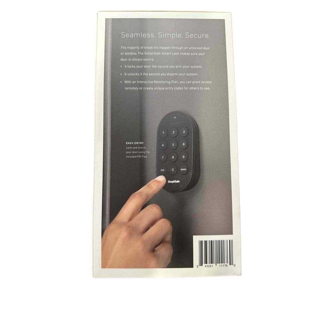 SimpliSafe Smart Lock with PIN Pad - Inhomebuy