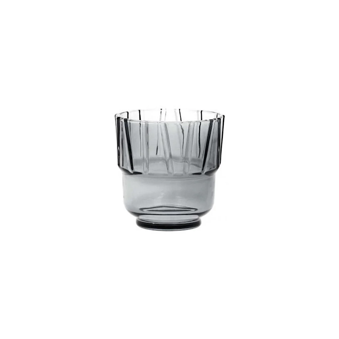 Bamboo Line Stackable glass 245ml Grigio - Inhomebuy