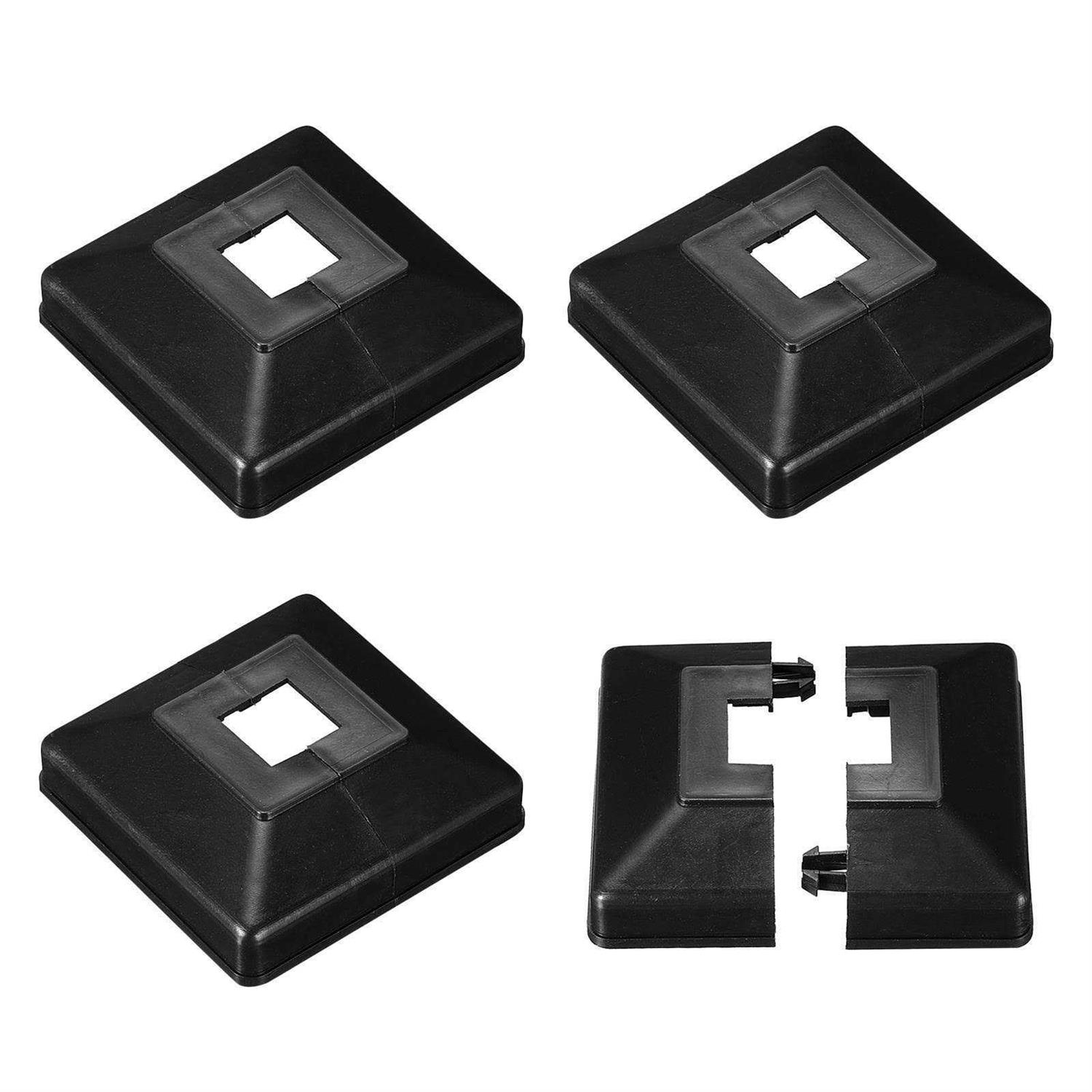 Uxcell Post Skirt Split Style Post Base Cover Trim Skirt for Fence Stair Handrail - Inhomebuy