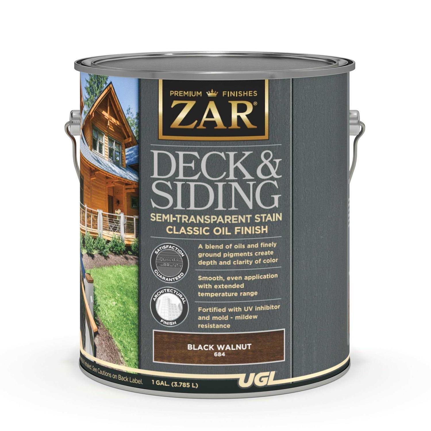 Zar Semi-Transparent Deck and Siding Stain - Inhomebuy
