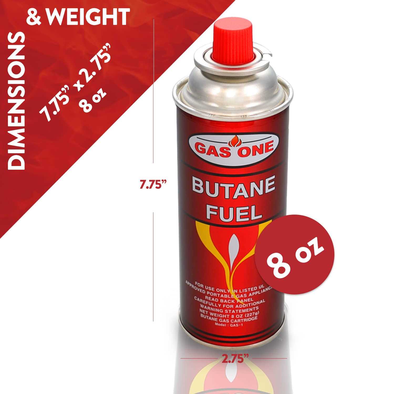 GasOne Butane Fuel Canister - Inhomebuy