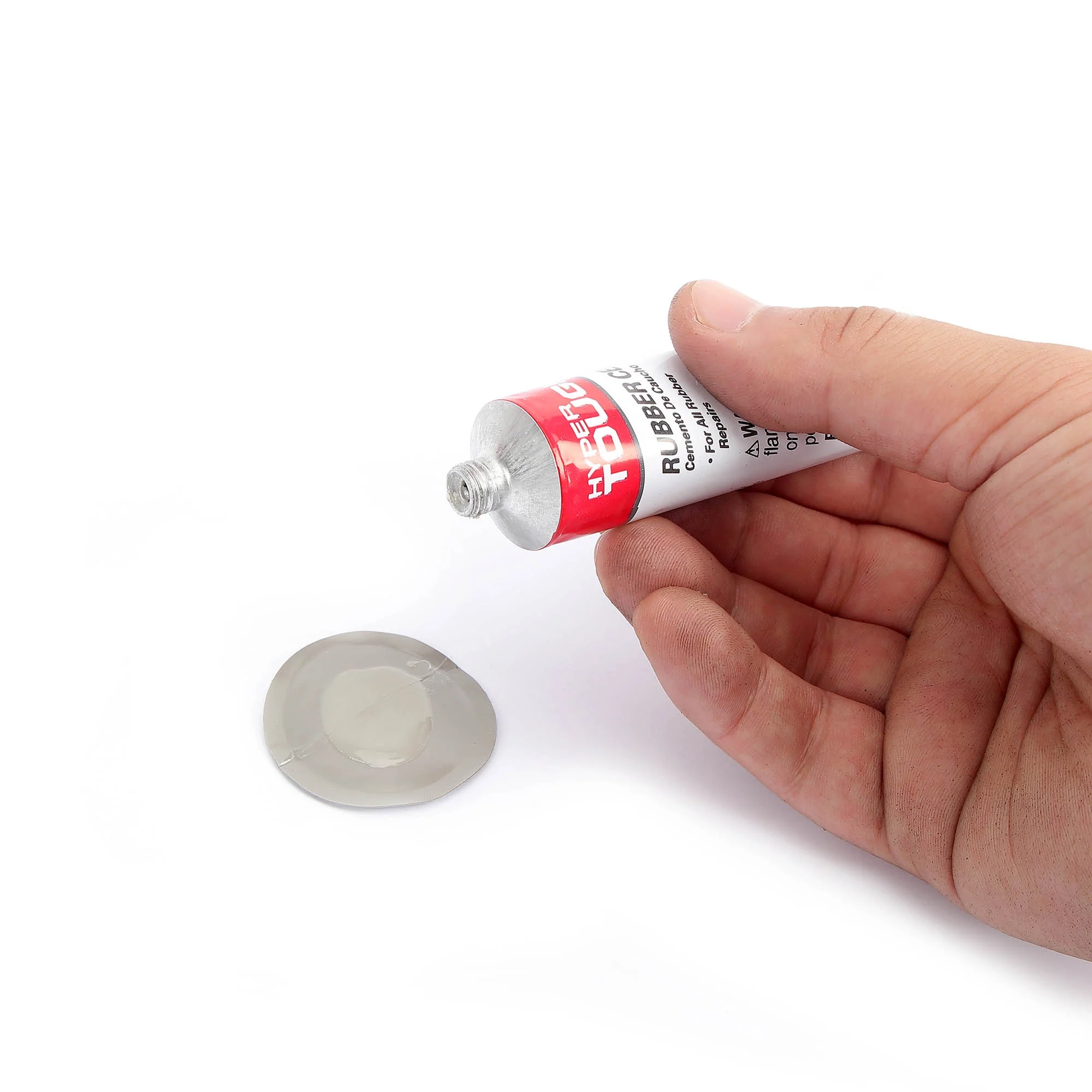 Hyper Tough Rubber Cement, 1 Ounce, for Tire Repair, Model ST121705S - Inhomebuy