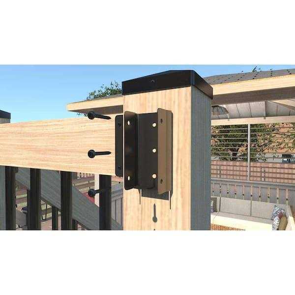 Pylex Adjustable Foundation Post 10555 - Inhomebuy