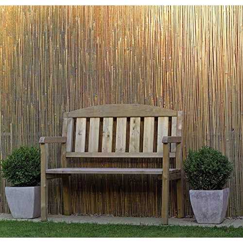 MGP 96 in. H Slat Bamboo Roll Garden Fence - Inhomebuy