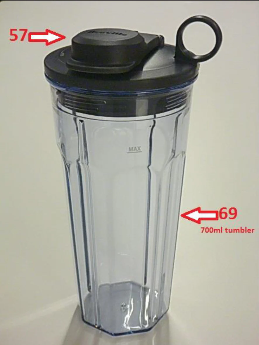 SP0008983 | 700mL Tumbler (lid sold separately) for BPB625XL - Inhomebuy