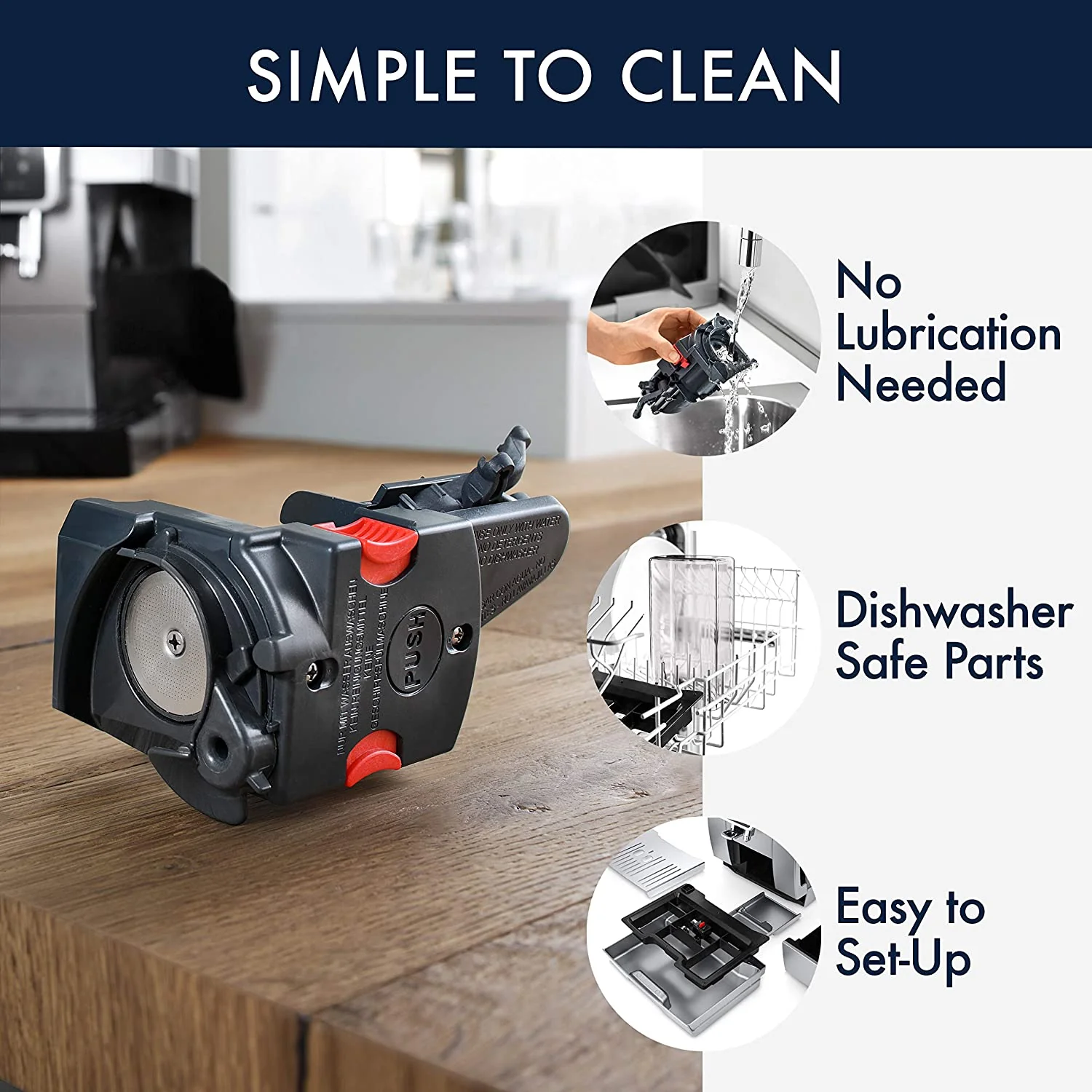 DeLonghi Dinamica Plus Connected Fully Automatic Espresso Maker: colour touch display, CoffeeLink connectivity app, automatic milk frother, titanium | ECAM37095TI - Inhomebuy