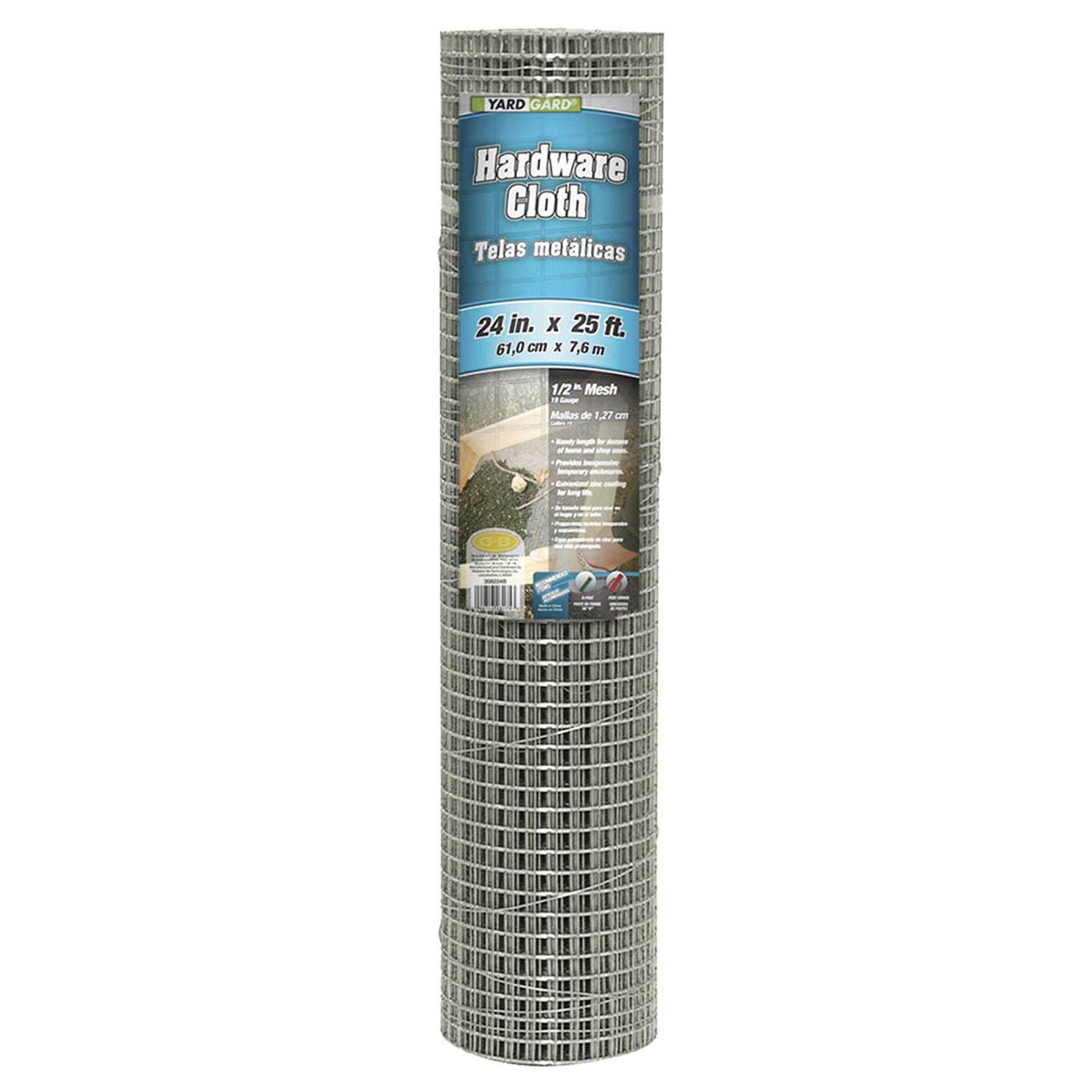Yardgard 24-Inch by 5-Foot Green 1/2-Inch Mesh Hardware Cloth - Inhomebuy
