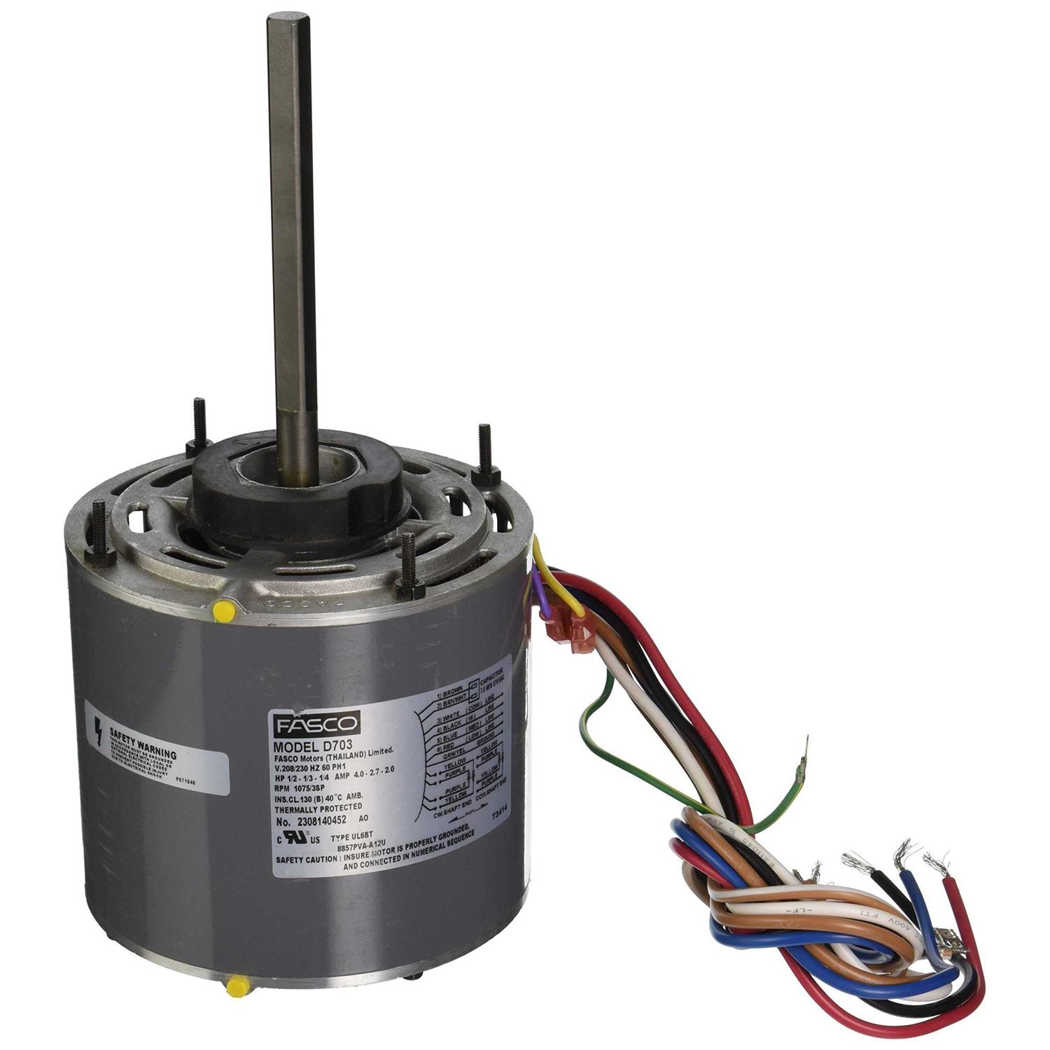 Fasco D632 Motor 1/45 HP - Inhomebuy