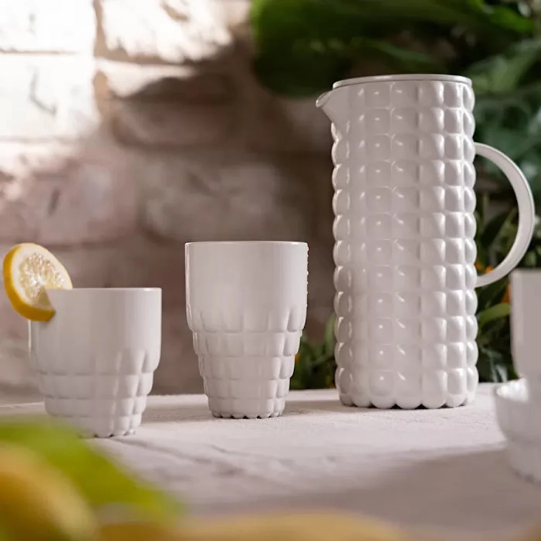 Pitcher Tiffany 1750cc Milk white - Inhomebuy