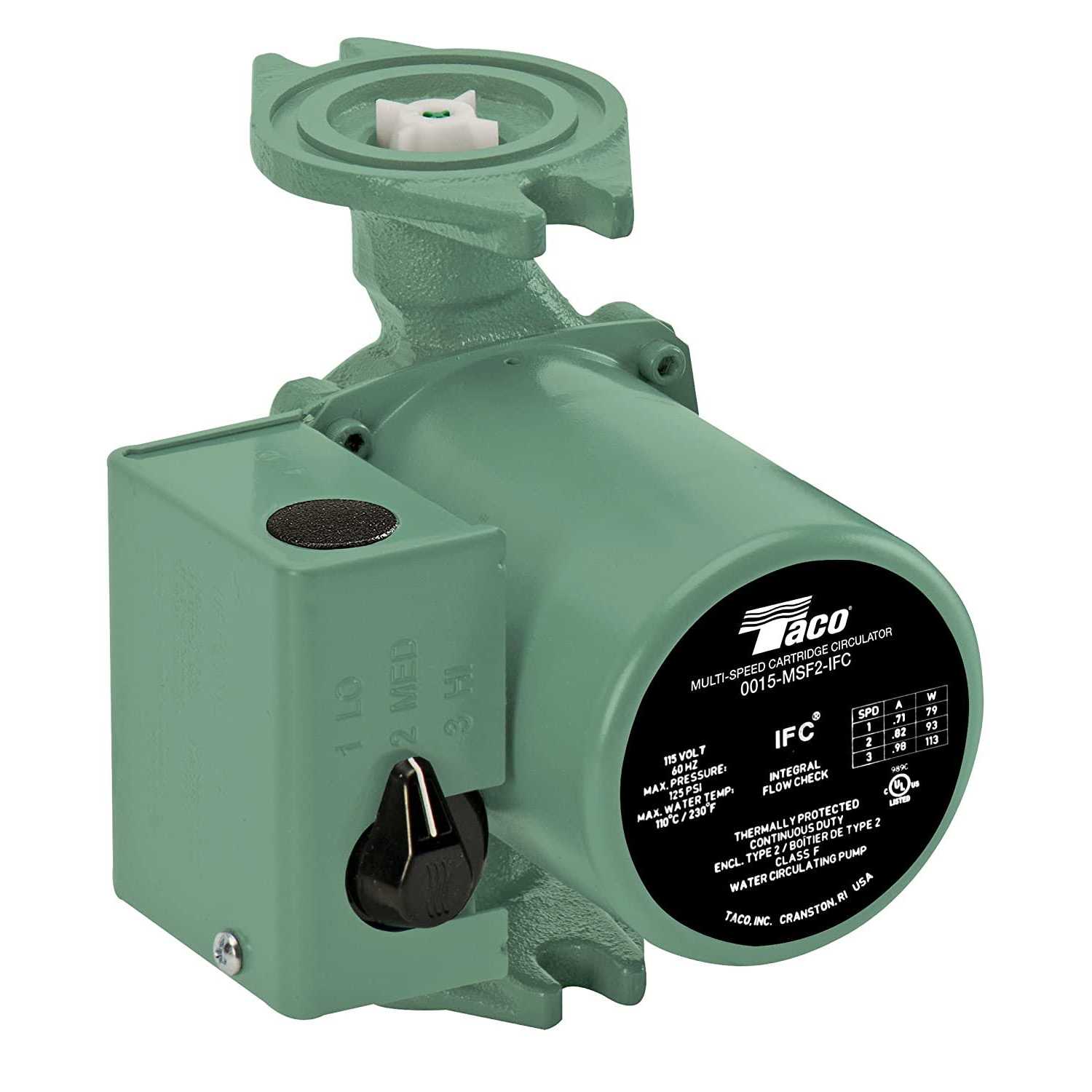 Taco 0014-F1 Cast Iron Circulator Pump - Inhomebuy