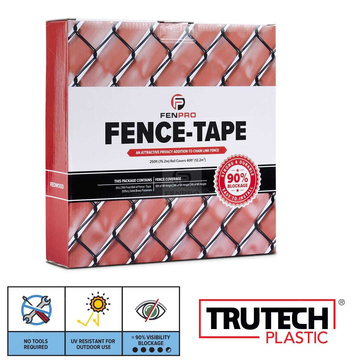 Fenpro Chain Link Fence Privacy Tape - Inhomebuy