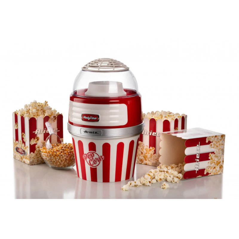 Popcorn Party Time XL 1100W Red - Inhomebuy
