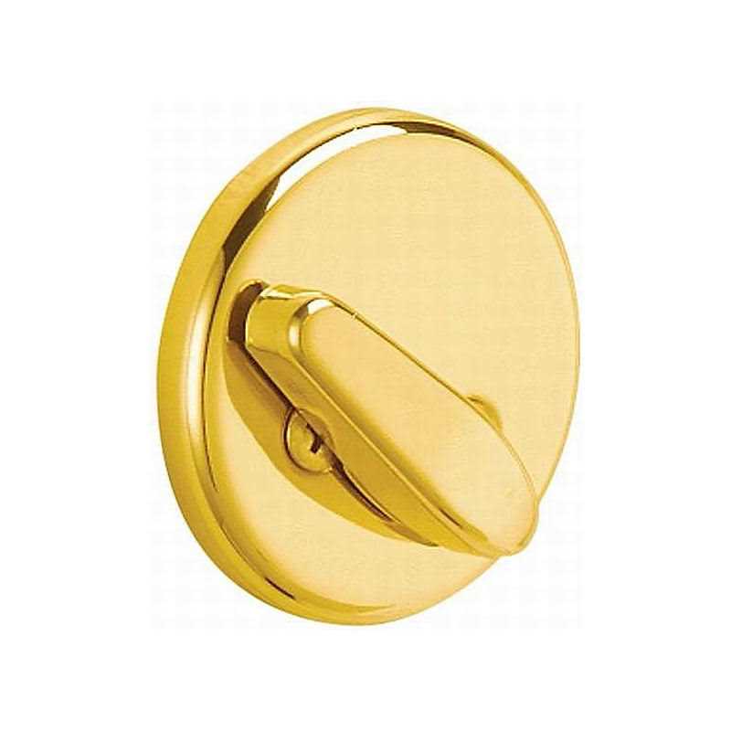 Schlage One-Sided Deadbolt with Exterior Plate - Inhomebuy