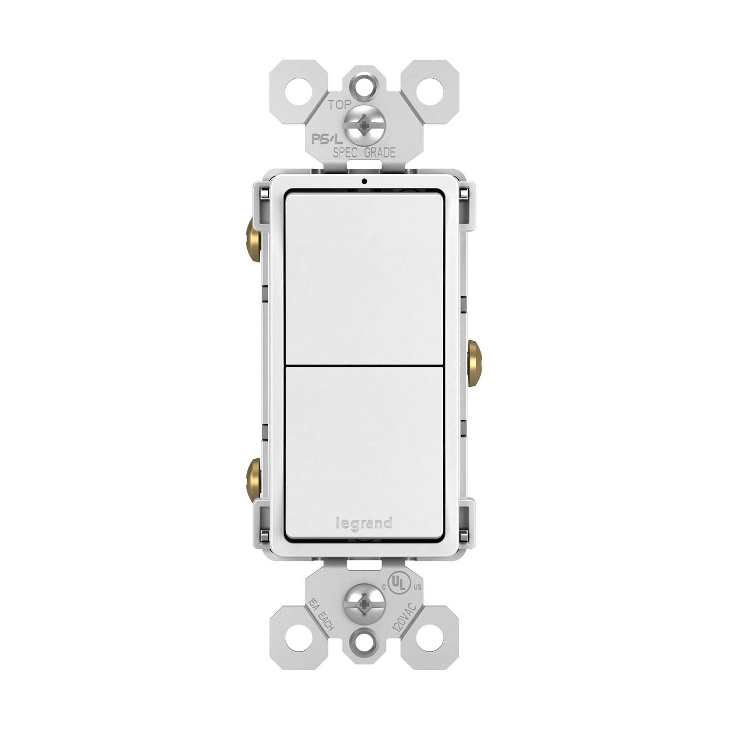 Pass & Seymour R-885TRWCC6 Recessed Tamper-Resistant Duplex Outlet - Inhomebuy