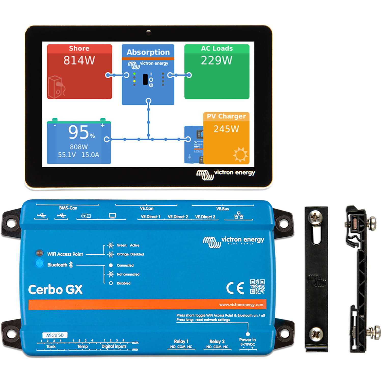 Victron 6-Way Mega Fuse Holder w/Busbar - Inhomebuy