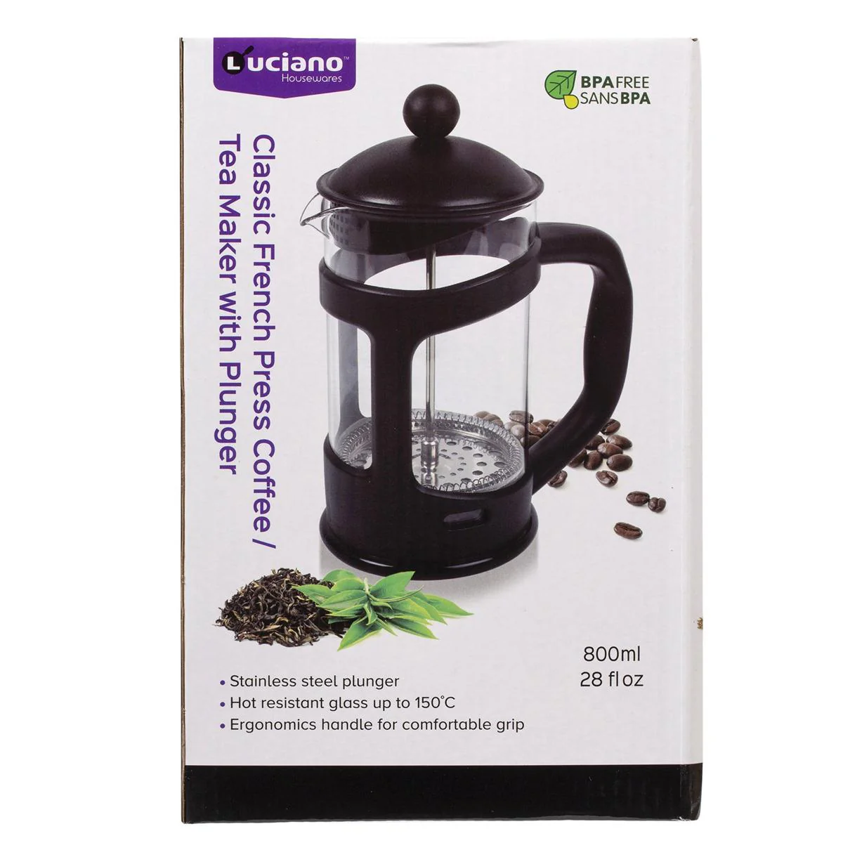 Luciano French Press | 80597 - Inhomebuy