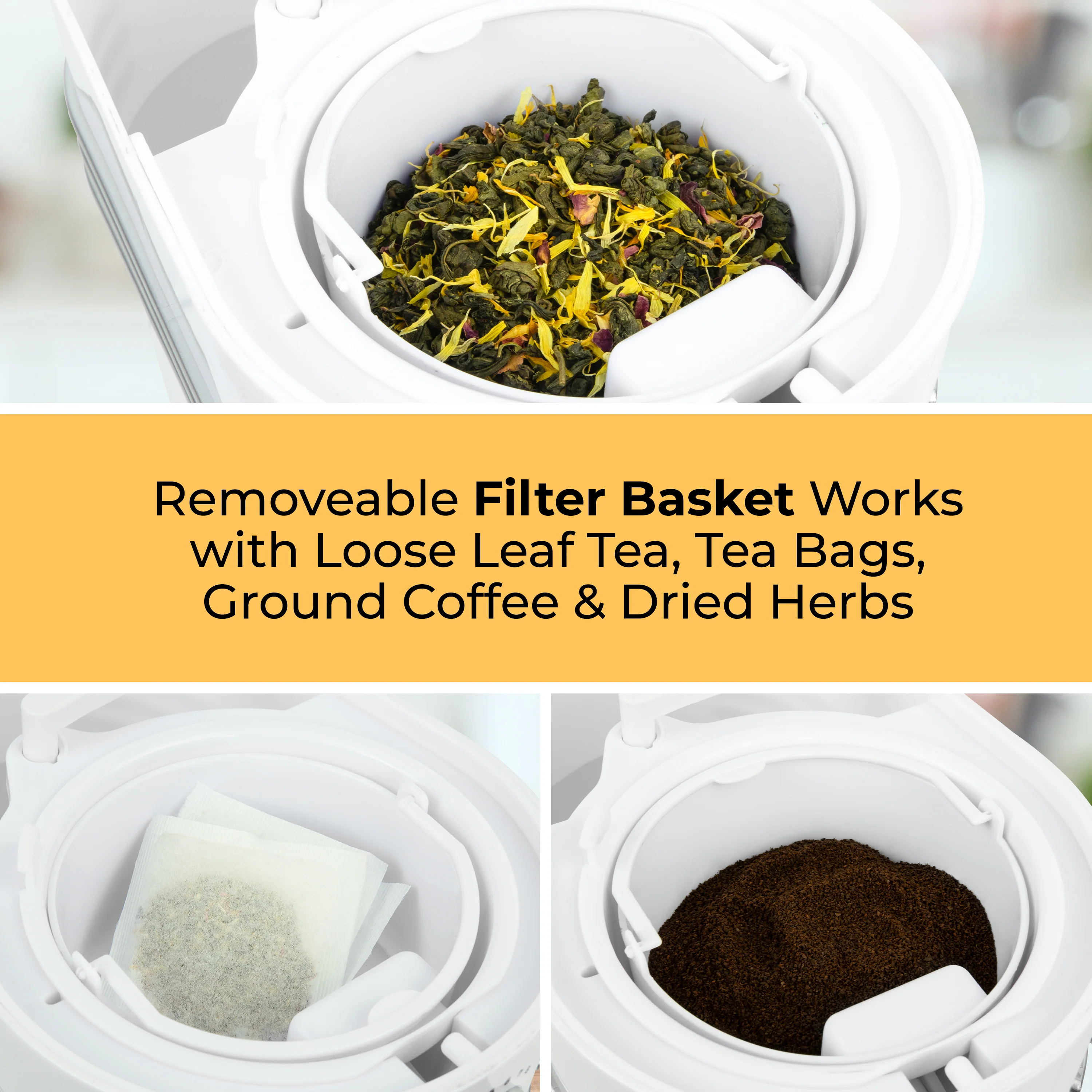 Café' Ice 3-Quart Iced Coffee and Tea Brewing System - Inhomebuy