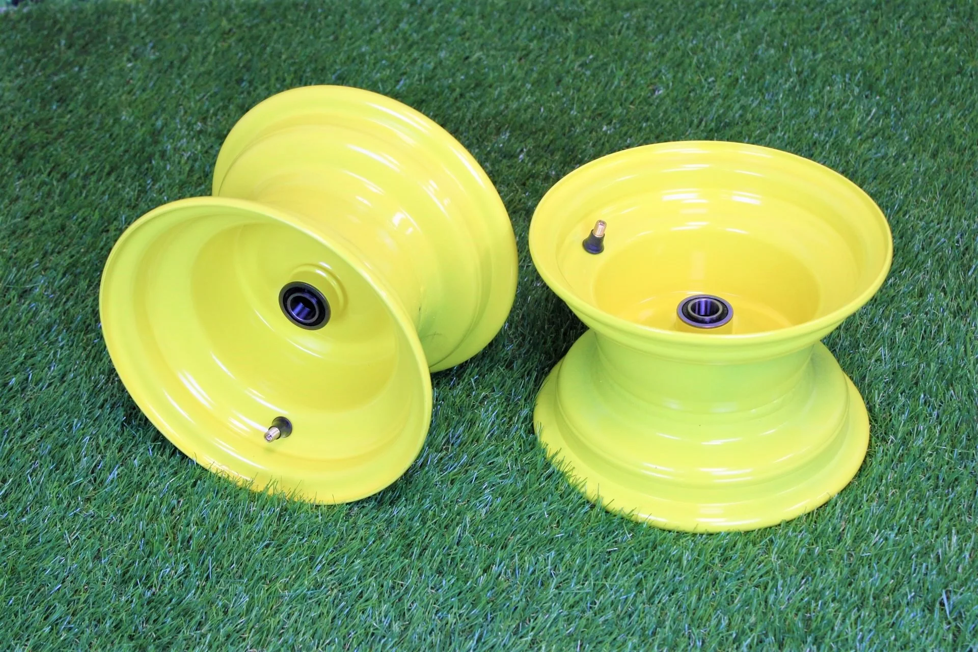 Antego Tire and Wheel (Set of 2) 16x6.50-8 Tires & Wheels 4 Ply for Lawn & Garden Mower Turf Tires .75