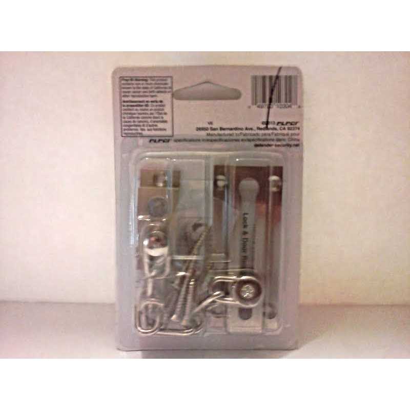 Defender Security Hole Cover Plate Steel Satin Nickel - Inhomebuy