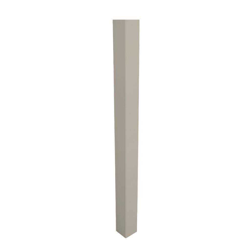 Weatherables 5 in. x 5 in. x Vinyl Fence Post - Inhomebuy