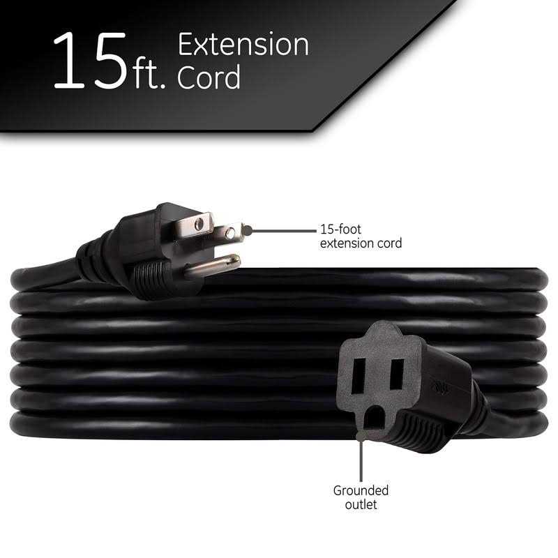 UltraPro 15 ft. Heavy-Duty Extension Cord - Inhomebuy