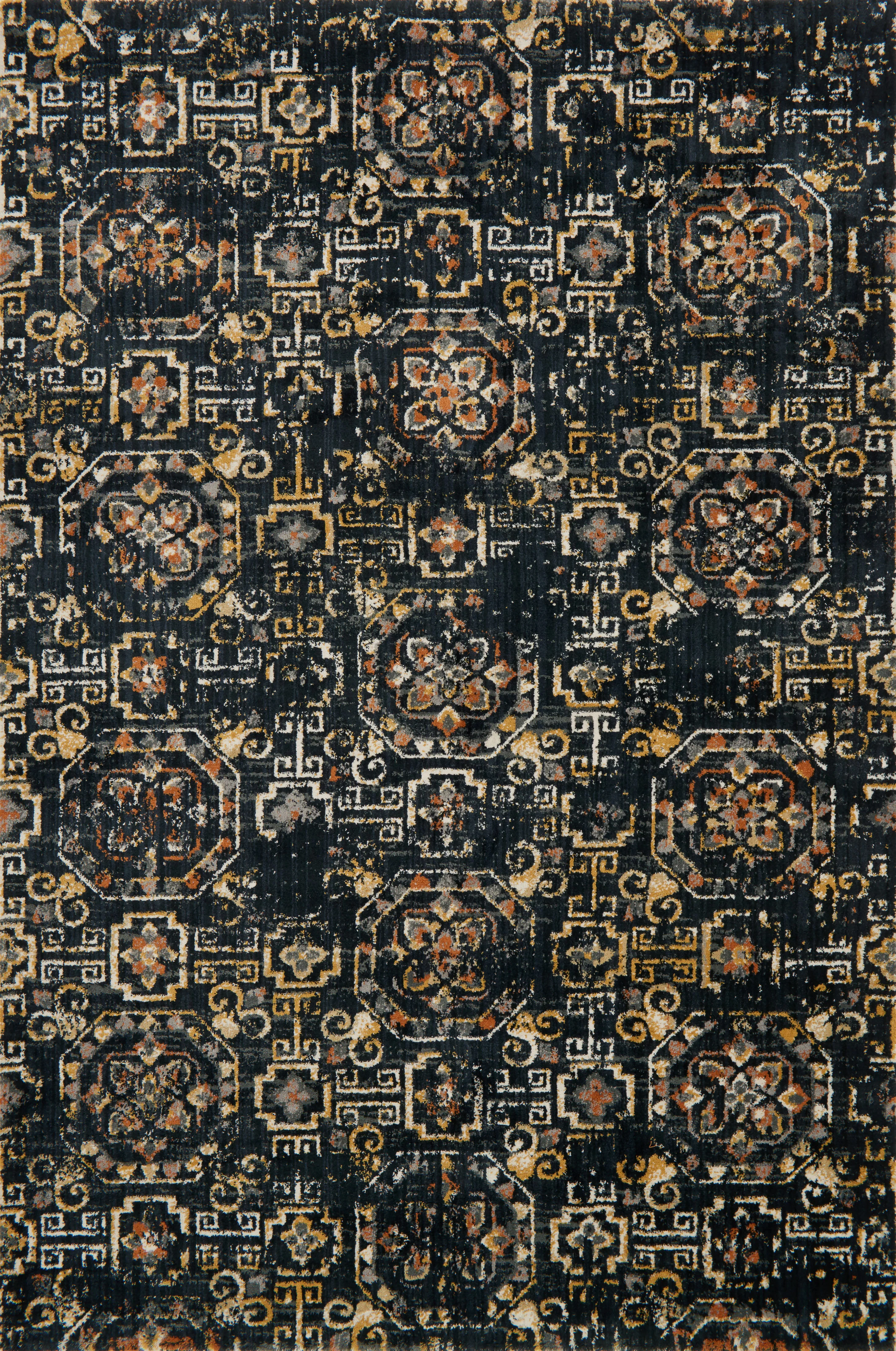 Loloi Rugs Torrance Collection Rug in Midnight - 6'7