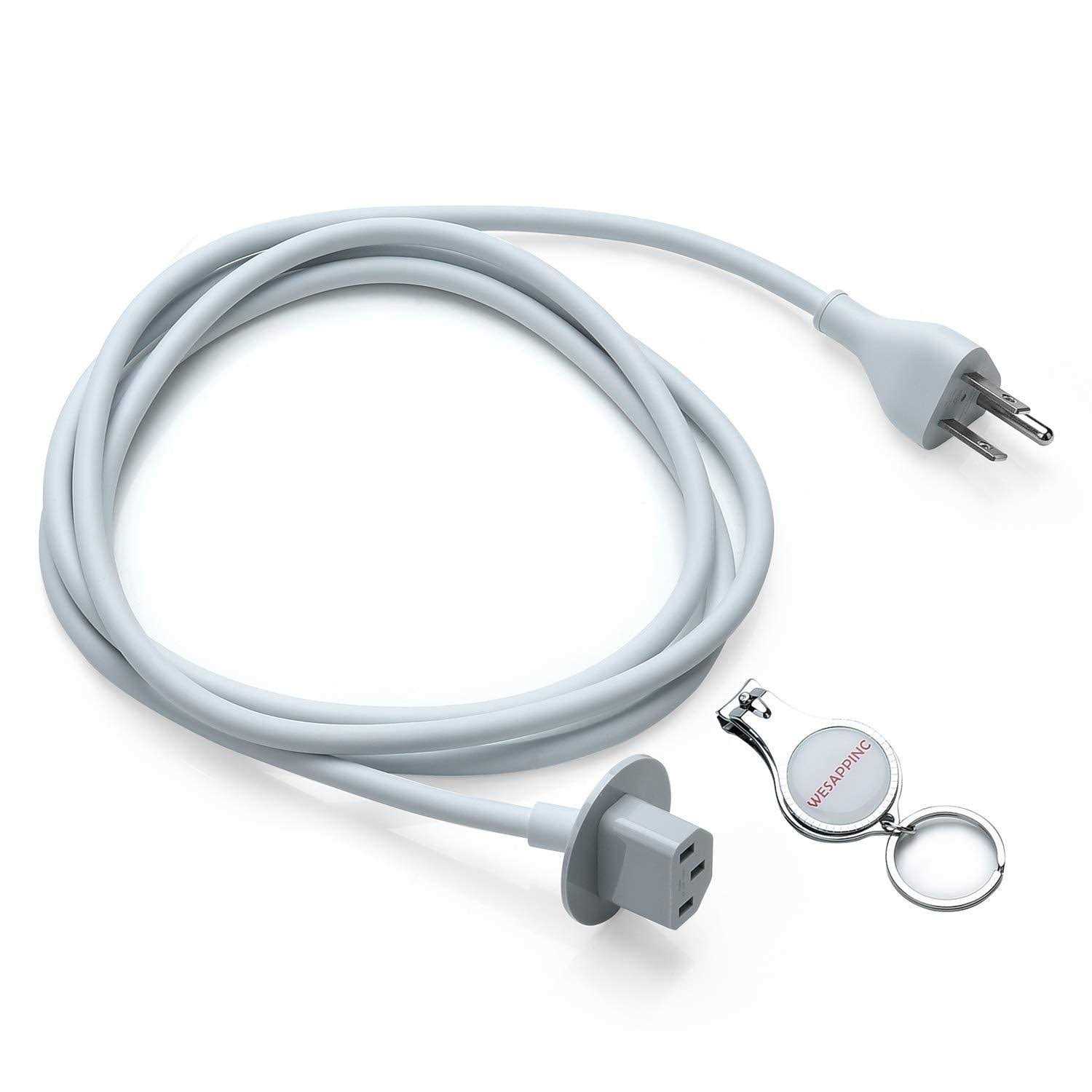 WESAPPINC Replacement Extension Cable for Apple Power Mac G5 iMac 20 21.5 24 27 Power Supply Cord - Inhomebuy