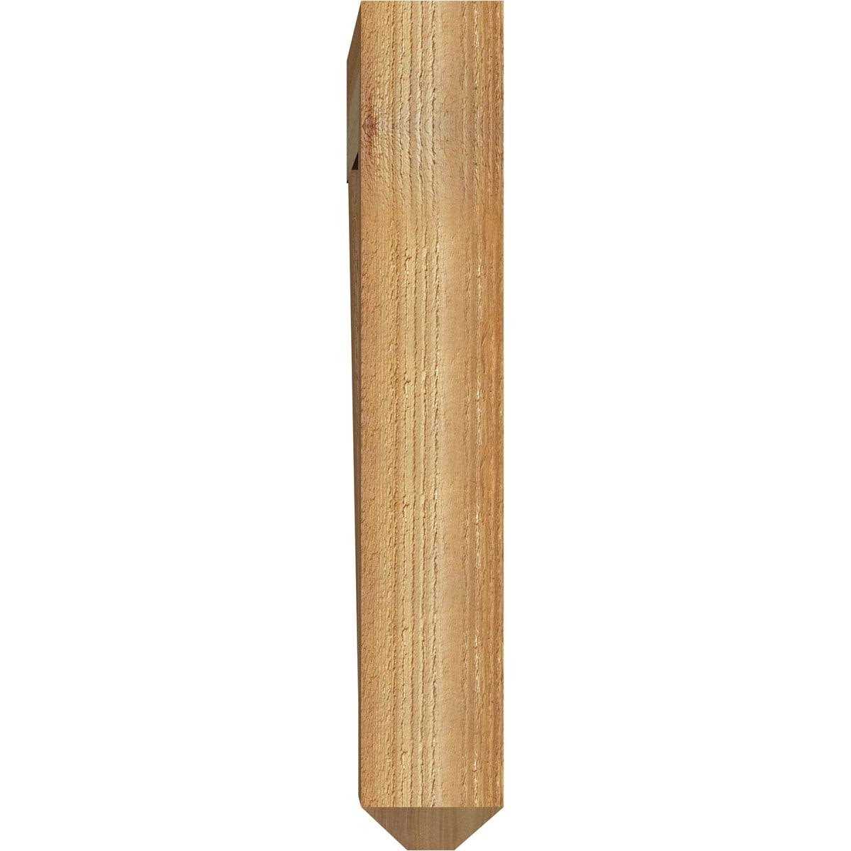 Ekena Millwork 6W x Traditional Craftsman Rough Sawn Bracket - Inhomebuy