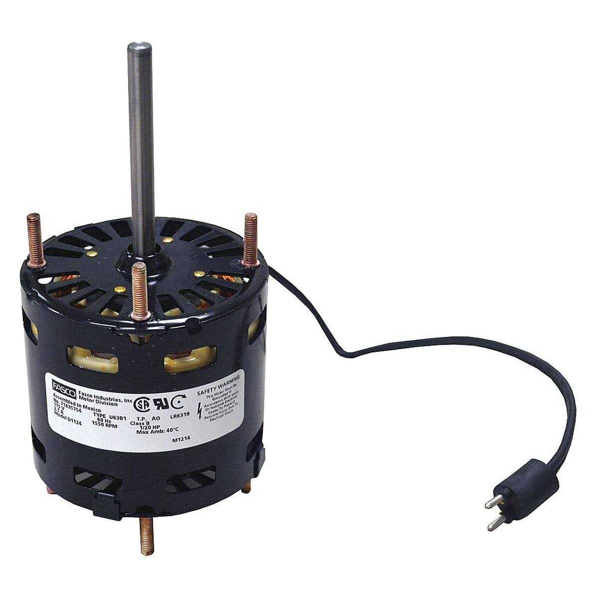 Fasco D1124 3.3 Shaded Pole Open Motor - Inhomebuy