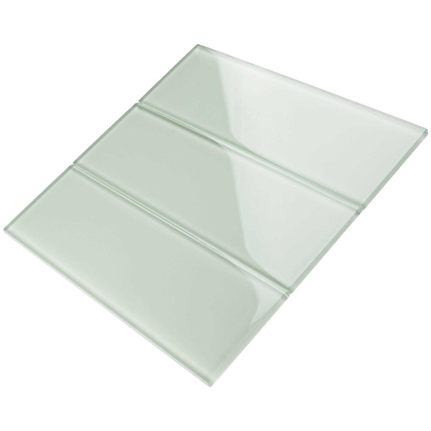 Crystile 4 x 12 Glass Mosaic Subway Tile Supreme Tile - Inhomebuy