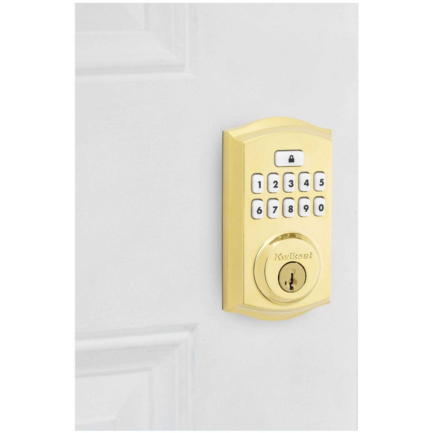 Kwikset Signature Series Traditional SmartCode Electronic Deadbolt - Inhomebuy