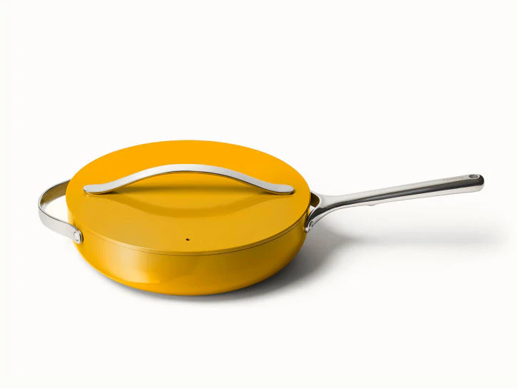 Caraway Sauté Pan in Marigold - Inhomebuy