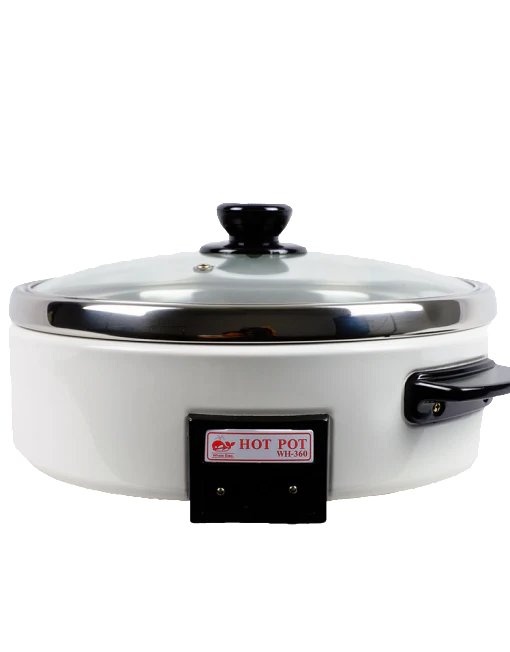 Whale Chinese Hot Pot |WH360| with Stainless Steel Pan - Inhomebuy
