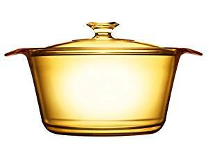 Visions FLAIR Glass Dutch Oven |VSF55| 5.5L with Glass Cover - Inhomebuy