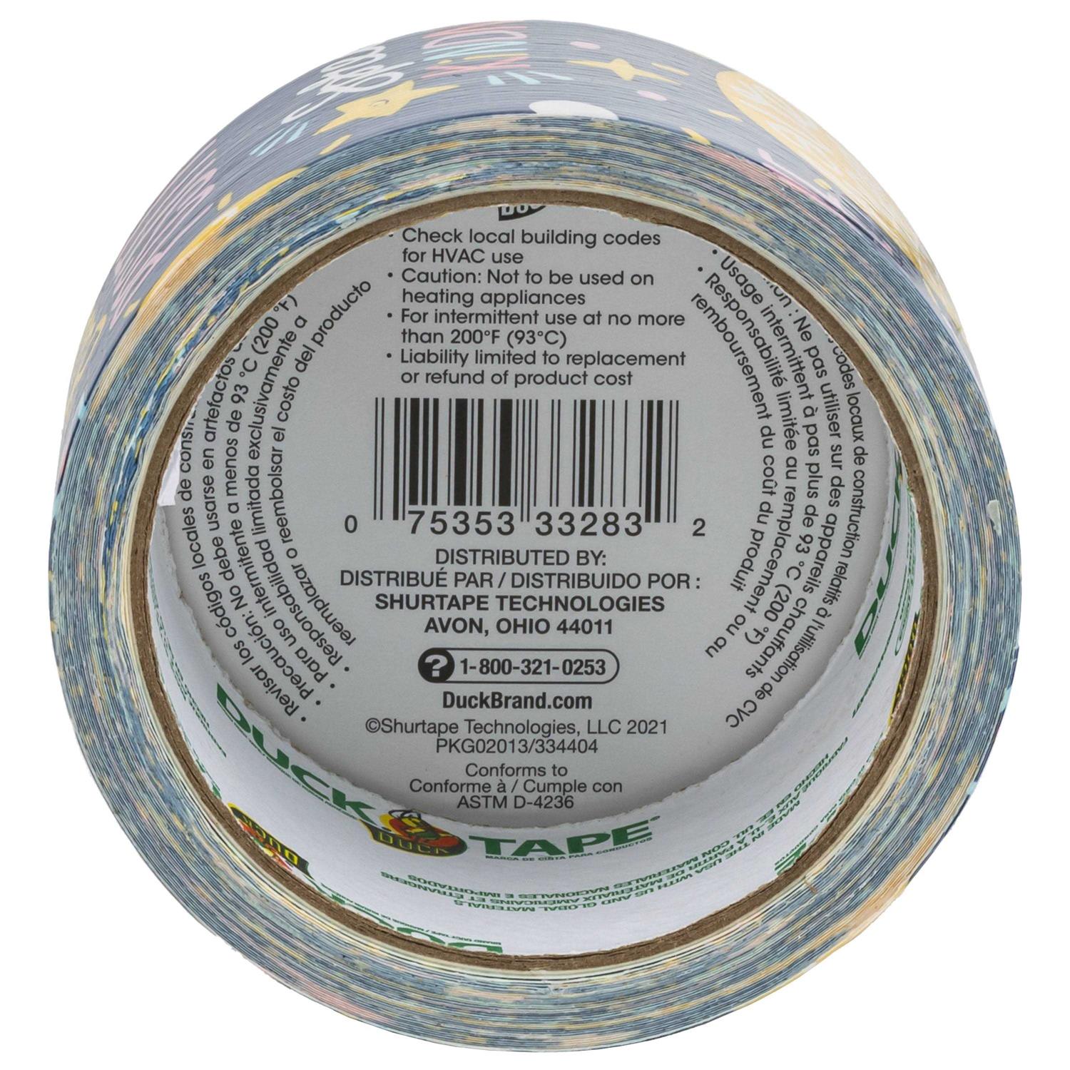 Duck Brand Printed Duct Tape - Inhomebuy