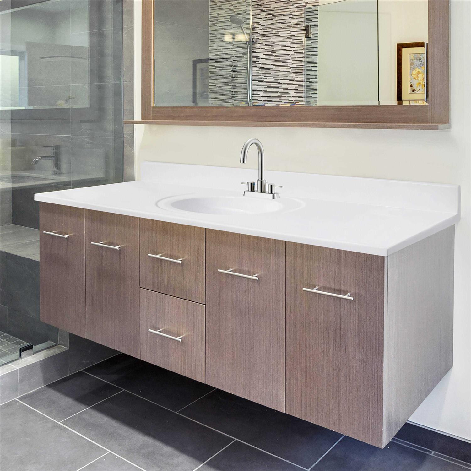 Design House Coventry Polished Chrome Single Cylinder Deadbolt Door Handleset with Springdale Interior Lever 779066 - Inhomebuy