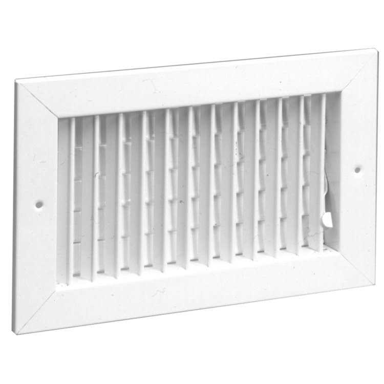 Hart & Cooley 6 White Baseboard Return Air Grille - Inhomebuy