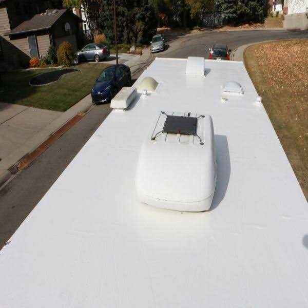 Ziollo Rv Flex Repair 100% Silicone Rv Roof Sealant Epdm Rubber Coating To Waterproof Metal And Fiberglass On Motorhomes - Inhomebuy