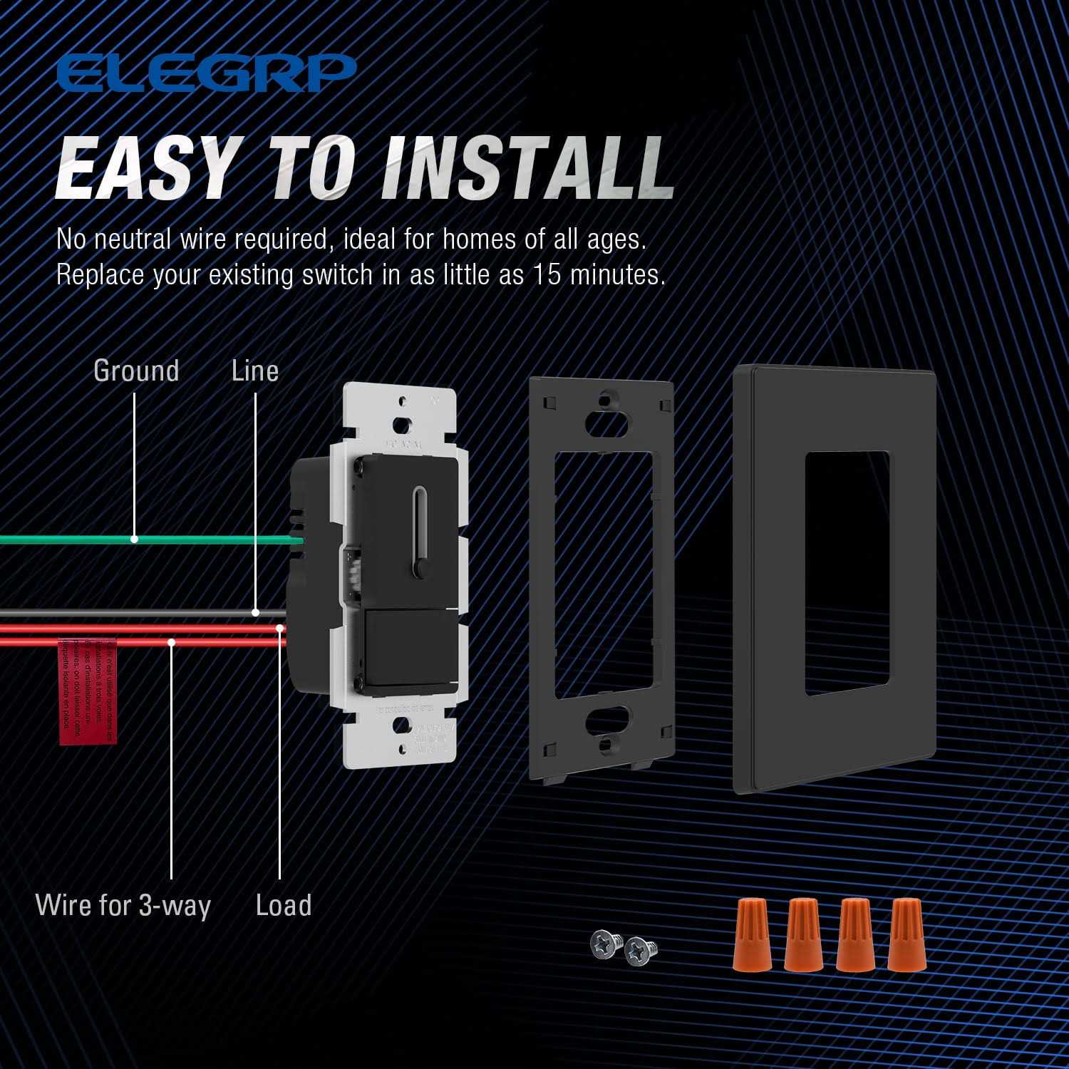 ELEGRP NEMA L14-30R Flush Mounting Locking Receptacle Twist Lock Socket/Outlet for Generator - Inhomebuy