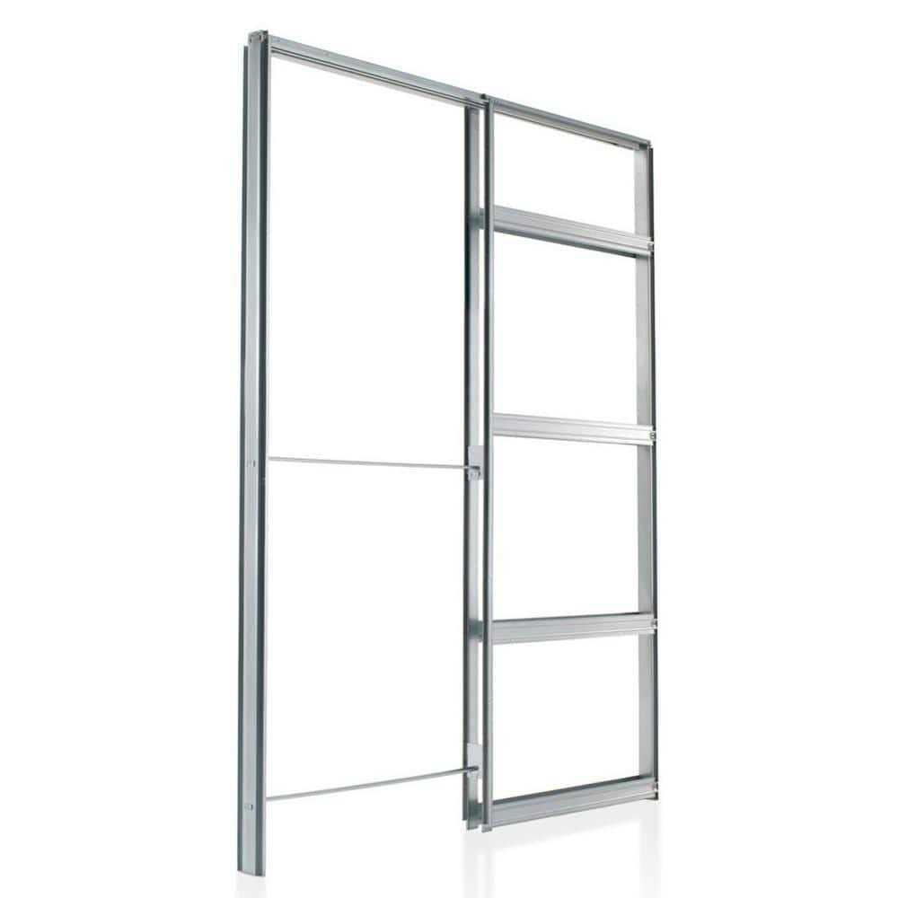 Eclisse Galvanized Steel Pocket Door Frame Kit - Inhomebuy
