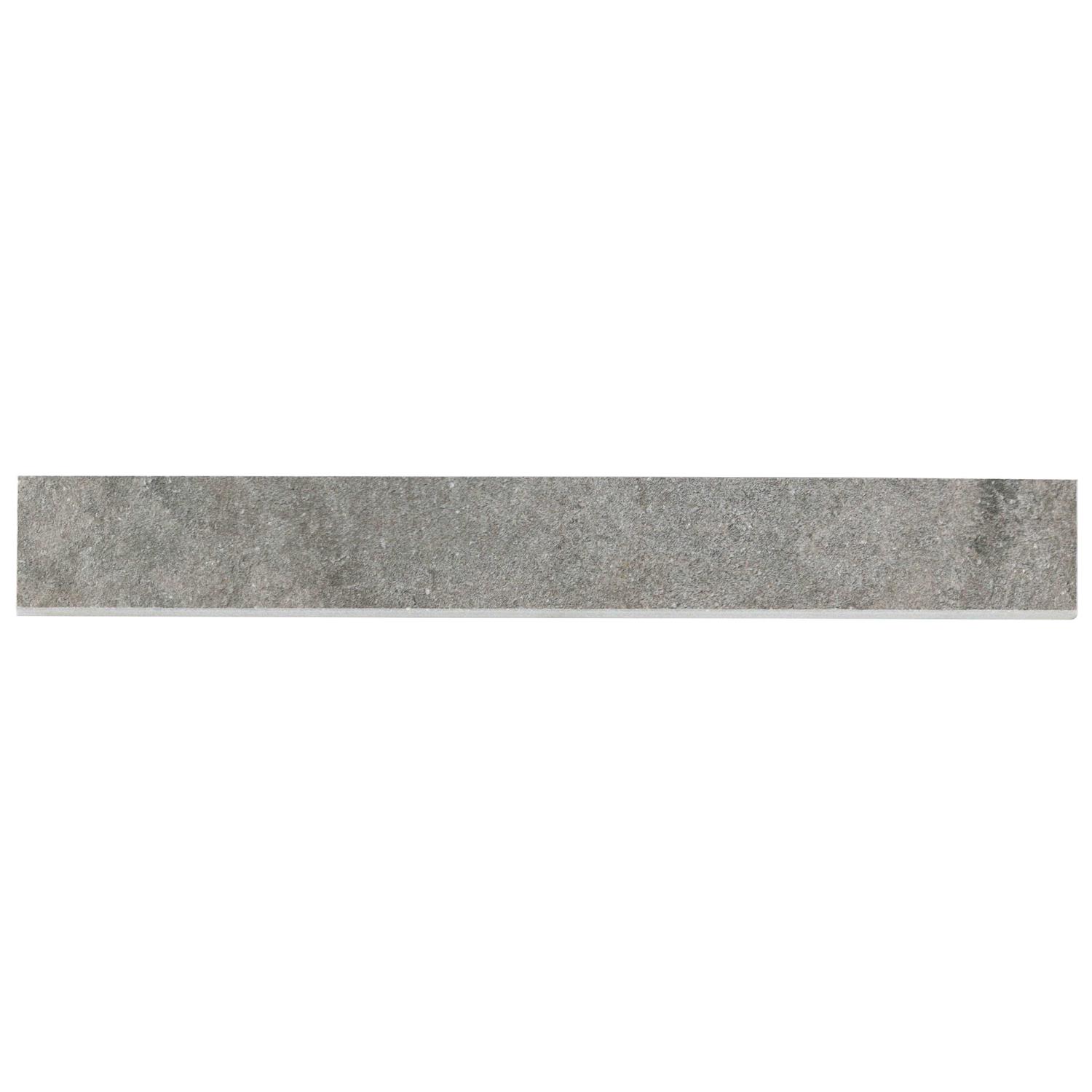Dominion 3.14 in. x 23.62 in. Matte Limestone Look Porcelain Bullnose Trim Ivy Hill Tile - Inhomebuy
