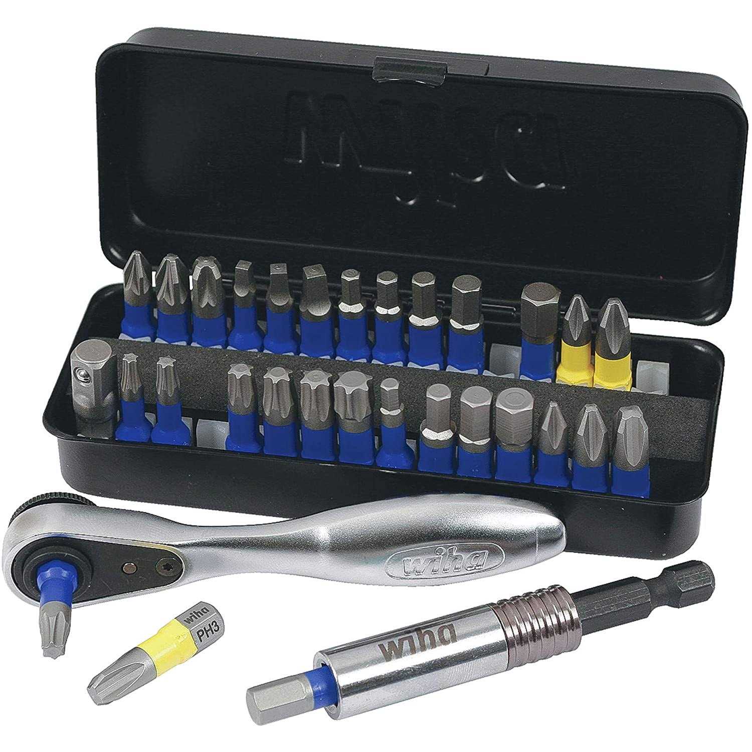 Wiha 76096 Security Hex Power Blade Set - Inhomebuy