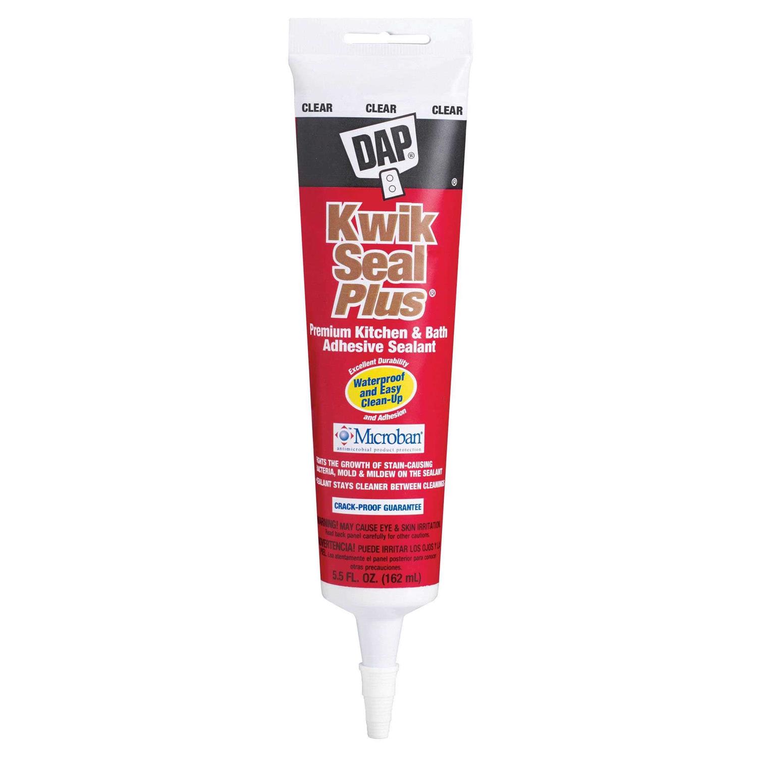 DAP Kwik Seal Plus Adhesive Caulk - Inhomebuy