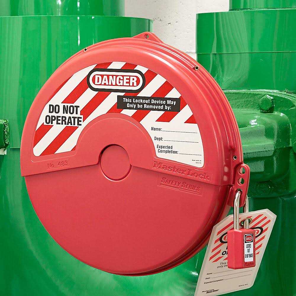 Master Lock 482 Rotating Gate Valve Lockout - Inhomebuy