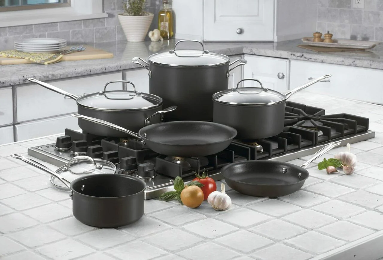 Cuisinart 10-piece set anodized ChefsClassic | 66-10 - Inhomebuy