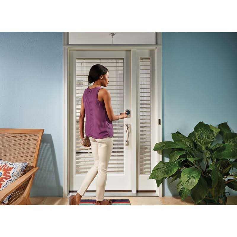 Schlage Connect Touchscreen Electronic Deadbolt Satin Nickel - Inhomebuy