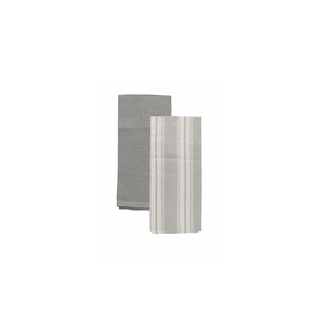 Textile Grigio Set 2 Cloths 50x70cm - Inhomebuy