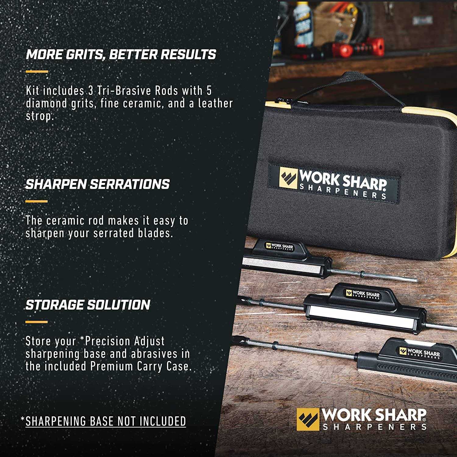 Work Sharp Precision Adjust Knife Sharpener - Inhomebuy